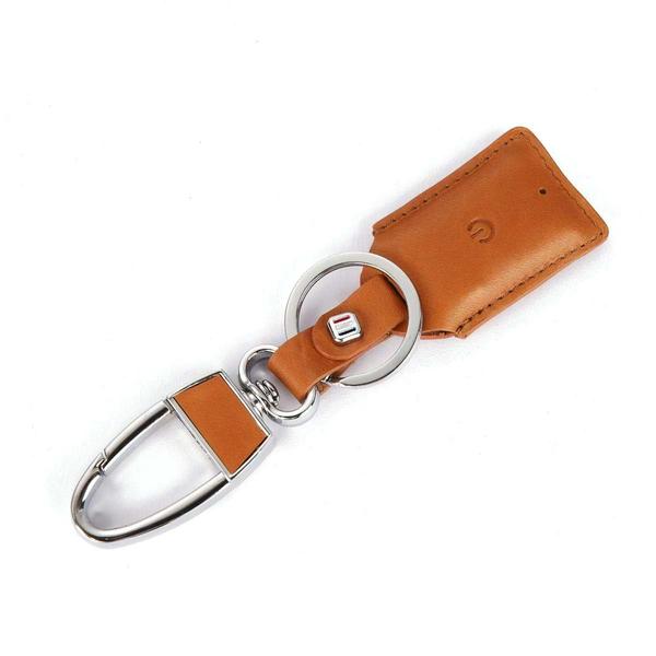 Mad man leather phone tracker keychain riverview gardens gifts